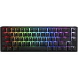 Ducky One 3 SF, gaming toetsenbord Zwart/zilver, BE Lay-out, Cherry MX RGB Blue, RGB leds, 65%, ABS