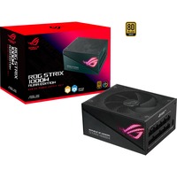 ASUS ROG STRIX Gold Aura Edition, 1000 Watt voeding  Zwart, 5x PCIe, Kabelmanagement