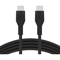 Belkin BOOSTCHARGE Flex USB-C/USB-C-kabel Zwart, 2 meter
