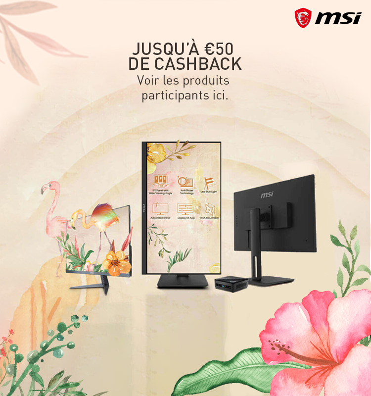 MSI Cashback headerbanner