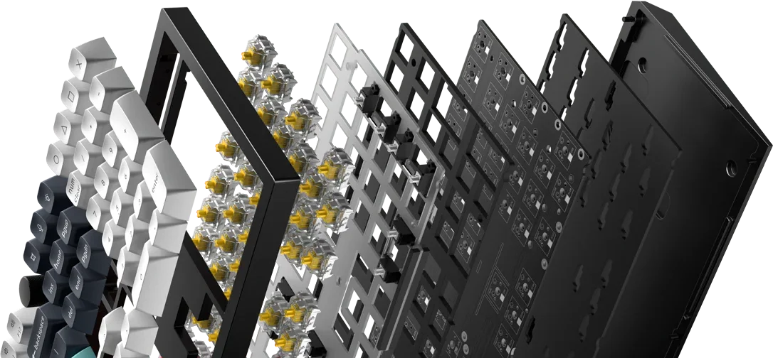 Before image showing basic switch setup