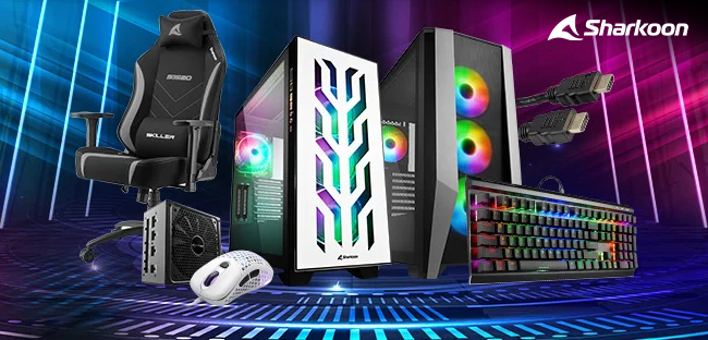 Upgrade jouw setup met Sharkoon
