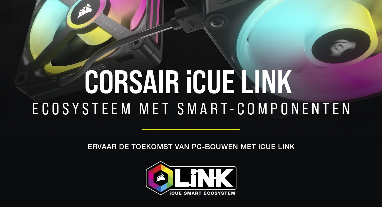 Corsair iCUE Link ecosysteem met smart-componenten