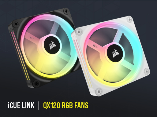 QX120 RGB fans