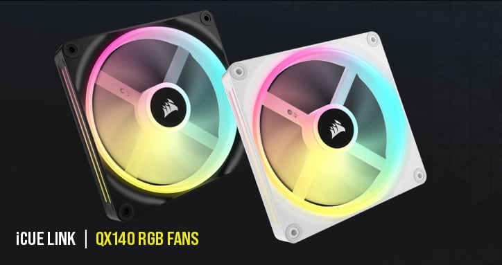 QX140 RGB FANS