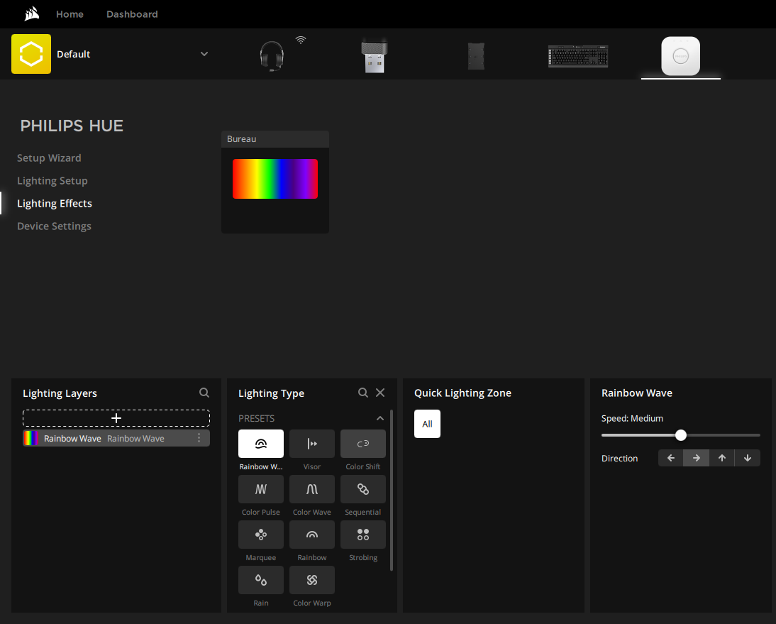 iCUE Lighting Effects iCUE Lighting Effects