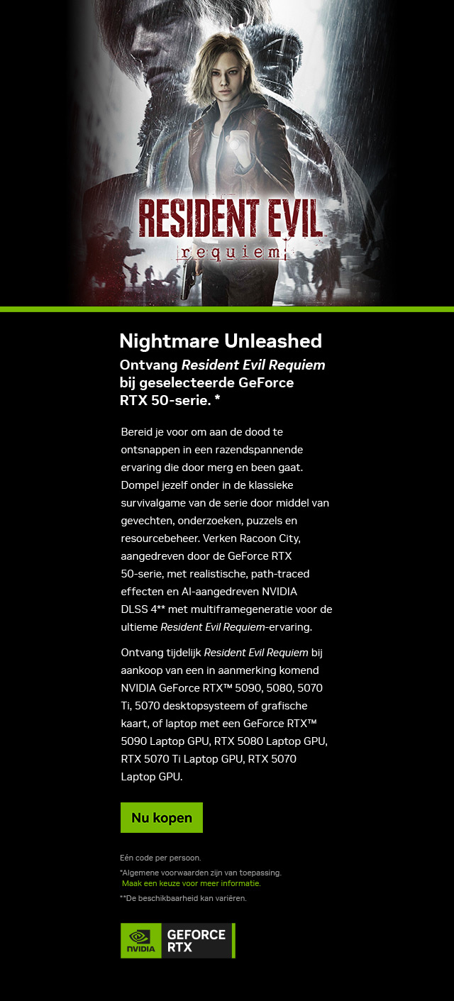 Ontvang Arc Raiders bij geselecteerde producten uit de GeForce RTX 50-serie