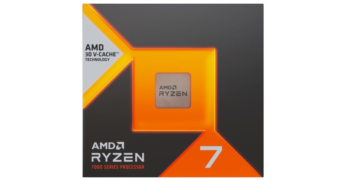 CPU AMD Ryzen 7 7800X3D CPU AM5 AMD Ryzen 7 7800X3D AM5 CPU Processor R7 3800x3d 4.2GHz 8