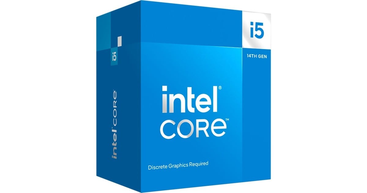 Intel® Core i514400F, 2,5 GHz (4,7 GHz Turbo Boost) socket 1700
