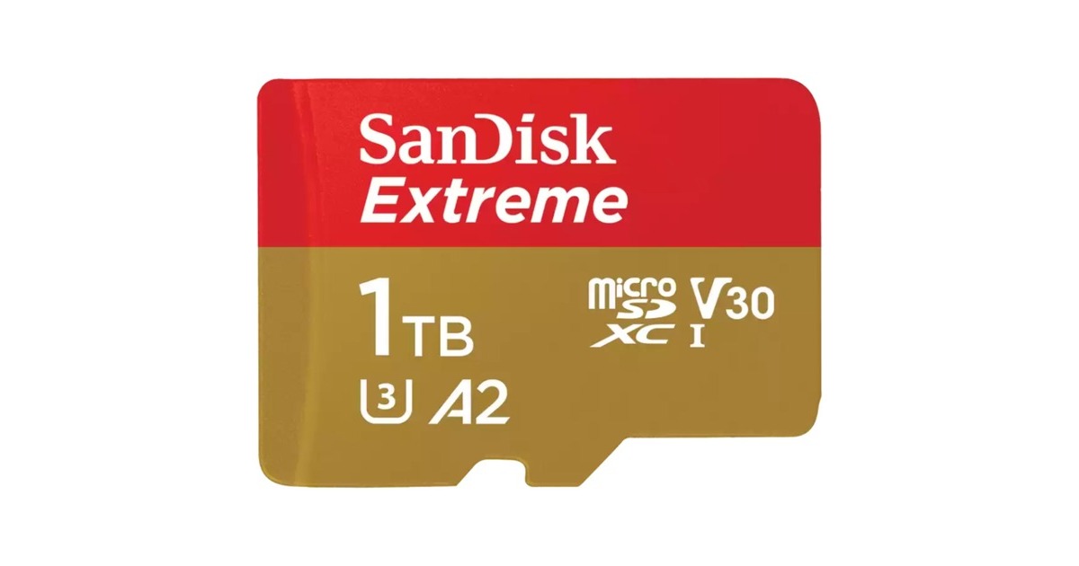 SanDisk 1TB Micro SDXC Extreme Pro 200MB/s