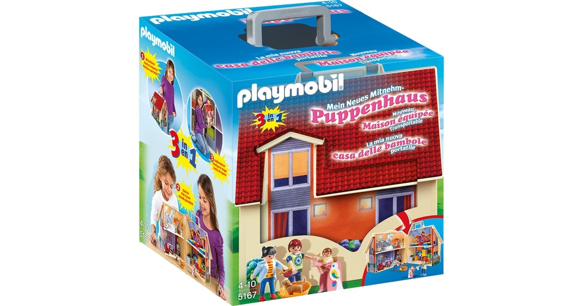 PLAYMOBIL Dollhouse - Mijn meeneempoppenhuis 5167 PLAYMOBIL Dollhouse - Mijn meeneempoppenhuis 5167