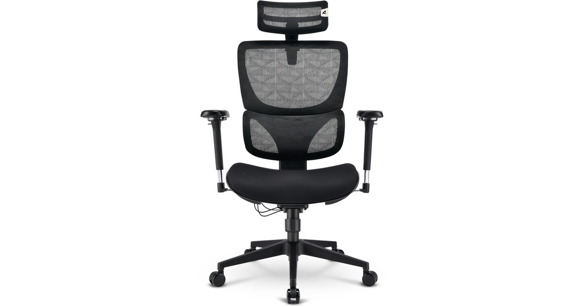 Sharkoon OfficePal C50 y C50M: sillas con respaldo de rejilla y 5D
