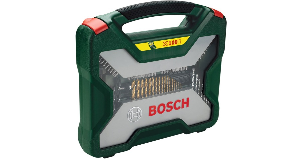 Bosch Doe-het-zelf en tuin 100-delige X-Line titanium boren- en