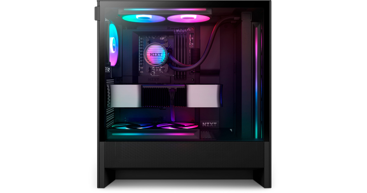 NZXT Kraken Core 360 RGB waterkoeling Zwart, 4-pin PWM
