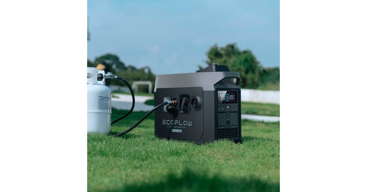 EcoFlow Smart Generator (Dual Fuel) Zwart/grijs