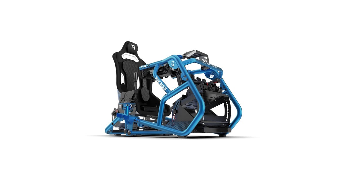 Trak Racer Alpine Racing TRX V2 racing simulator Blauw