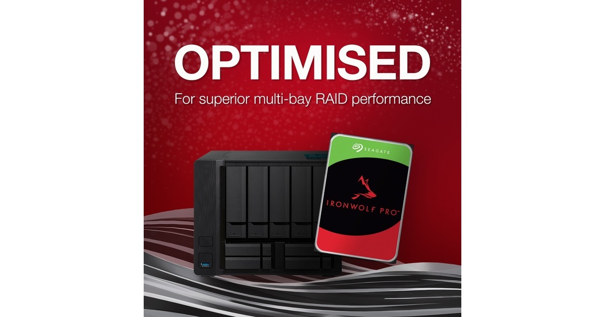 Seagate IronWolf Pro 20 TB harde schijf ST20000NT001, SATA/600, 24/7