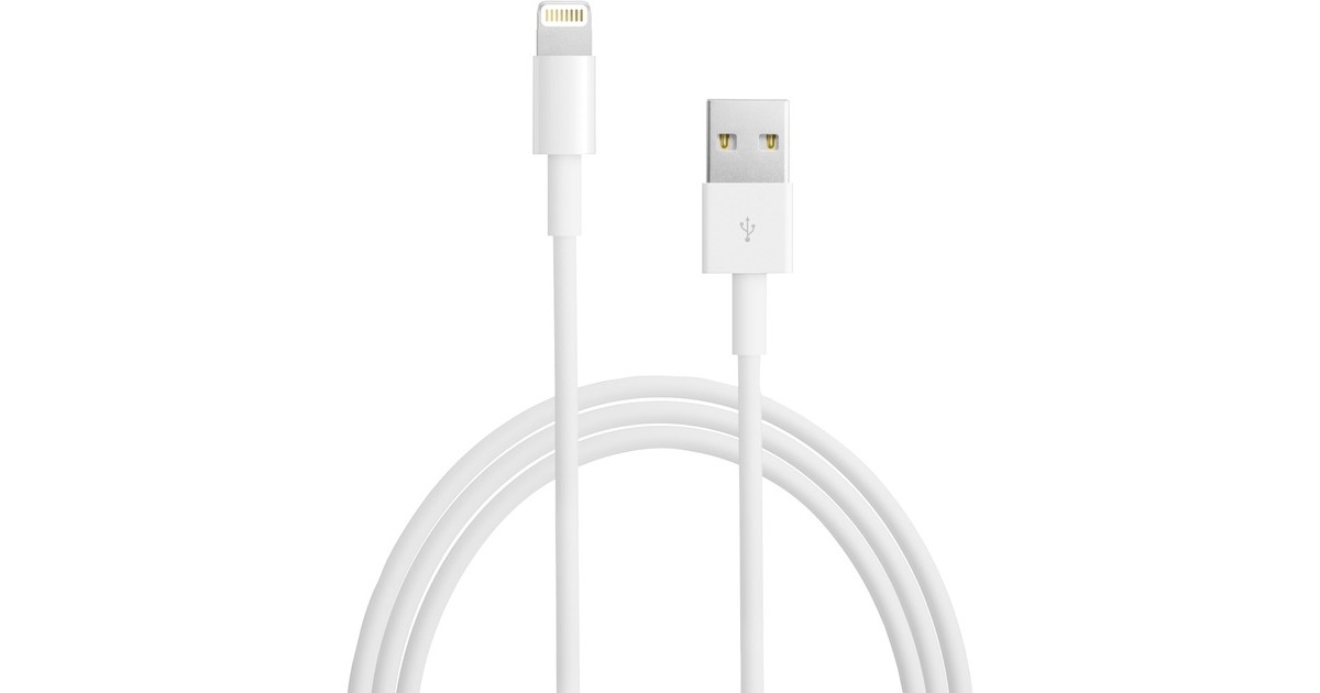 Apple Usb Lightning Kabel Wit Me291zma 05 Meter