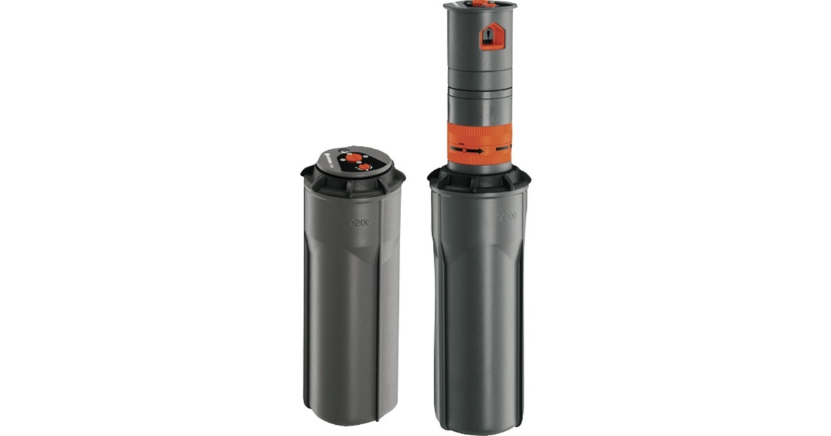 GARDENA Verzonken turbinesproeier T200 Grijs, 820329