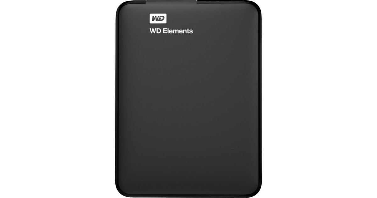 WD Elements Portable, 2 TB externe harde schijf Zwart, WDBU6Y0020BBK