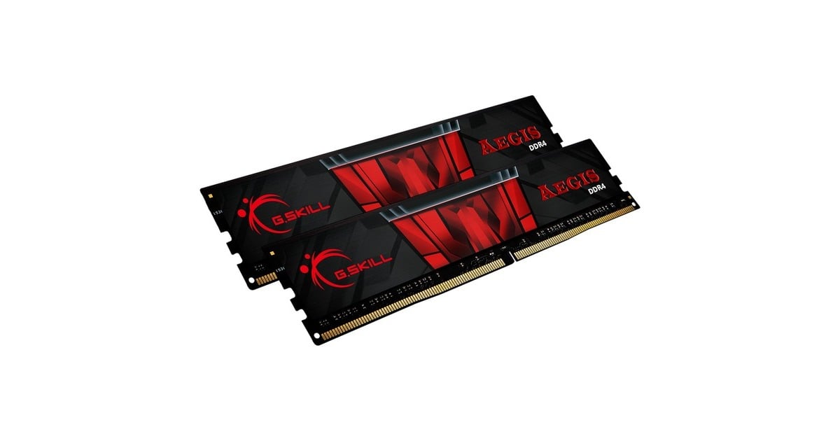 G.Skill Aegis 16 GB DDR4-2666 (2x 8 GB) werkgeheugen Zwart, F4