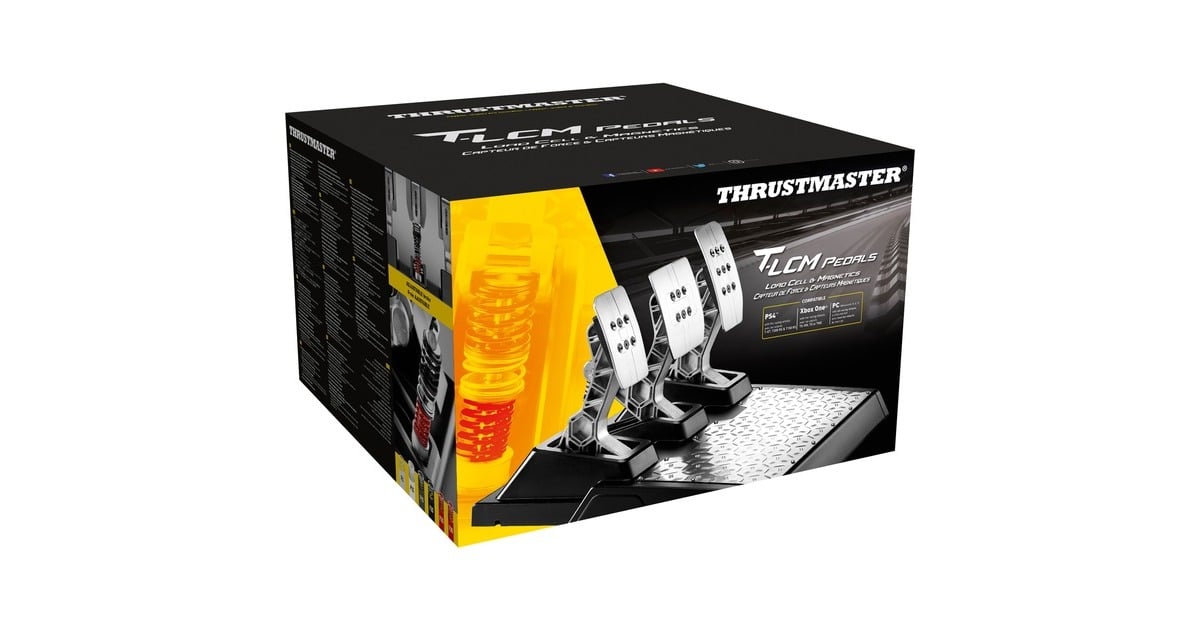 Thrustmaster T-LCM Pedals Zilver/zwart, Pc, PlayStation 4