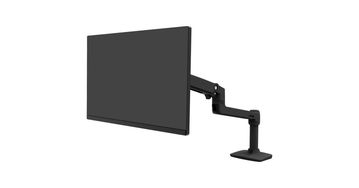 Ergotron LX Desk monitorarm Zwart