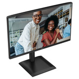 AOC 24E4CV 23.8" monitor Zwart, HDMI, DisplayPort, 4x USB-A, USB-B, USB-C, RJ-45
