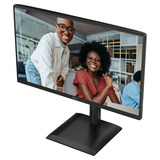 AOC 24E4CV 23.8" monitor Zwart, HDMI, DisplayPort, 4x USB-A, USB-B, USB-C, RJ-45