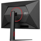 AOC C27G4Z2 27" curved gaming monitor Zwart/rood, HDMI, DisplayPort, 260 Hz OC