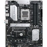 ASUS PRIME B650-PLUS-CSM socket AM5 moederbord Zwart/zilver, RAID, 2.5 Gb-LAN, Sound, ATX