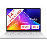 ASUS ProArt P14 (H7407BA-SM078X) 14"  laptop Wit | RTX Spark N1X | Blackwell RTX GPU | 128 GB | 1 TB SSD