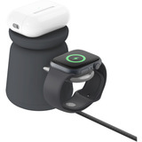 Belkin BoostCharge Pro 2-in-1 draadloos laadstation met MagSafe (15 W) Zwart