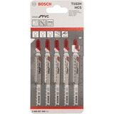 Bosch Decoupeerzaagblad T 102 H - Clean for PVC 5 stuks