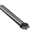 Corsair PCIe 12V-2x6 to 2x 8-pin (6+2 split) kabel Zwart/wit, 650 mm