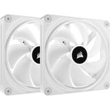 Corsair iCUE LINK QX140 RGB Starterskit case fans Wit, 2 stuks, 140 x 140 x 25 mm, PWM, Incl. controller