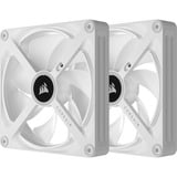Corsair iCUE LINK QX140 RGB Starterskit case fans Wit, 2 stuks, 140 x 140 x 25 mm, PWM, Incl. controller