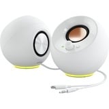 Creative Pebble SE pc-luidspreker Wit, Bluetooth, USB-C, AUX, RGB