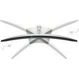 Dell UltraSharp U4025QW 39.7" 4K Ultra HD Curved UltraWide monitor Zilver, 1x DisplayPort, 1x HDMI, 3x USB-C, 5x USB-A, 2x Thunderbolt, 1x RJ-45, 120 Hz