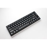 Ducky One 3 Classic SF, toetsenbord Zwart/wit, US lay-out, Cherry MX Silent Red, RGB led, Double-shot PBT, Hot-swappable, QUACK Mechanics, 65%