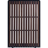 Lian Li A3-3WD voorpaneel Zwart/houtkleur