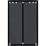Lian Li A3-3WD voorpaneel Zwart/houtkleur