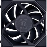 Lian Li UNI FAN TL-LCD120 Reverse Black Single Pack case fan Zwart