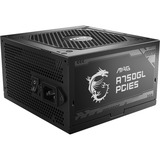 MSI MAG A750GL PCIE5 modulaire 750 watt voeding  Zwart, 1x 12V-2x6, 3x PCIe