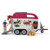 Schleich Horse Club - Avontuur met auto en paardentrailer speelgoedvoertuig 42535