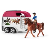 Schleich Horse Club - Avontuur met auto en paardentrailer speelgoedvoertuig 42535