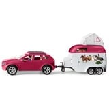 Schleich Horse Club - Avontuur met auto en paardentrailer speelgoedvoertuig 42535