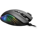 Sharkoon SHARK Force III gaming muis Zwart, 400 - 12.800 dpi, RGB leds