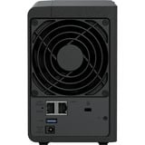 Synology DiskStation DS225+ nas Zwart, 1x 1GbE LAN, 1x 2.5GbE LAN, 2x USB 3.2 Gen 1