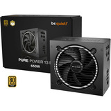 be quiet! Pure Power 13 M modulaire 650 watt voeding  Zwart, 1x 12V-2x6, 2x PCIe